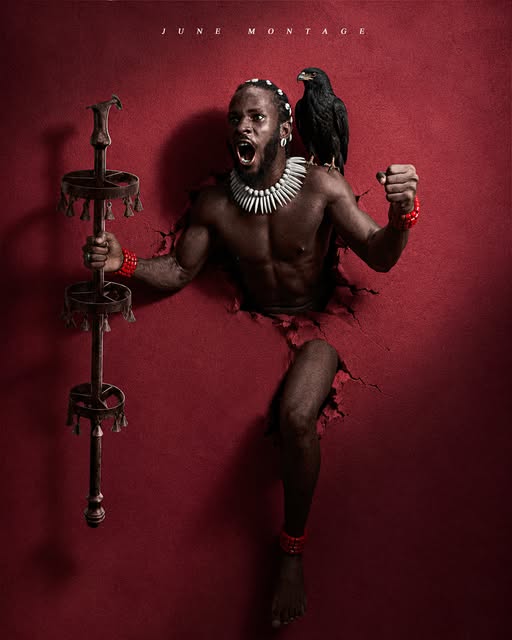 The Red Series — editorial fashion photograph